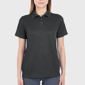 Ladies' Cool & Dry Elite Mini-Check Jacquard Polo