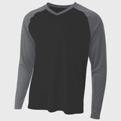 Men's Long Sleeve Strike Raglan T-Shirt