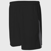 Men's Color Block Pocketed Short