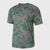 Youth Camo Performance Crew T-Shirt