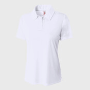 Ladies' Solid Interlock Polo