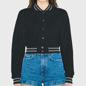 Ladies' Heavy Terry Cropped Club Jacket