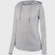 Ladies' Shadow Tonal Heather Hoodie