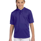 Youth Wicking Two-Button Jersey