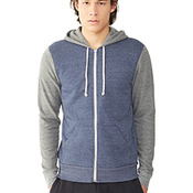 Unisex Rocky Eco-Fleece Colorblocked Hoodie