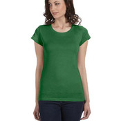 Ladies' Sheer Jersey Short-Sleeve T-Shirt