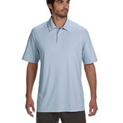 Unisex Performance Three-Button Polo