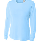 Ladies' Long Sleeve Cooling Performance Crew Shirt