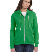 Ladies' Full-Zip Hooded Fleece