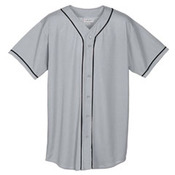 Youth Wicking Mesh Braided  Trim Jersey