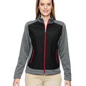 Ladies' Victory Hybrid Performance Fleece Jacket