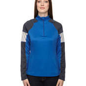 Ladies' Quick Performance Interlock Quarter-Zip