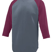 Youth Wicking Polyester Raglan Sleeve T-Shirt