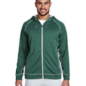 Men's Excel Mélange Performance Fleece Jacket