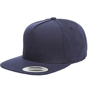 Adult Flat Visor Classic Snapback Cap