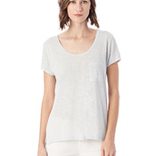 Ladies' Washed Slub Favorite T-Shirt