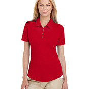 Ladies' 3-Stripes Shoulder Polo