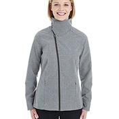 Ladies' Edge Soft Shell Jacket with Convertible Collar