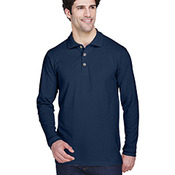 Adult Long-Sleeve Classic Piqué Polo