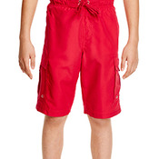 Youth Striped Swim Shorts