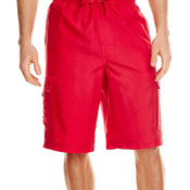 Mens Striped Swim Short