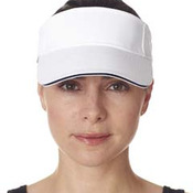 Adult Classic Cut Brushed Cotton Twill Sandwich Visor