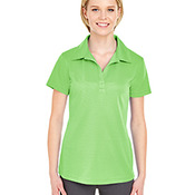 Ladies' Cool & Dry Jacquard Stripe Polo