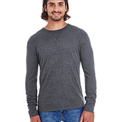 Men's Heather Sueded Long-Sleeve Jersey