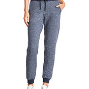 Ladies' Denim Fleece Jogger Pant