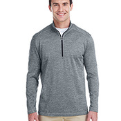 Men's 3-Stripes Heather Quarter-Zip