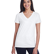 Ladies' Liquid Jersey V-Neck T-Shirt