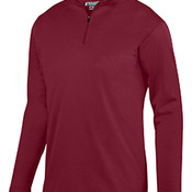 Adult Wicking Fleece Quarter-Zip Pullover